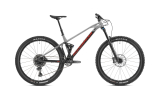 MONDRAKER Foxy, black/nimbus grey/flame red, size L, 2023