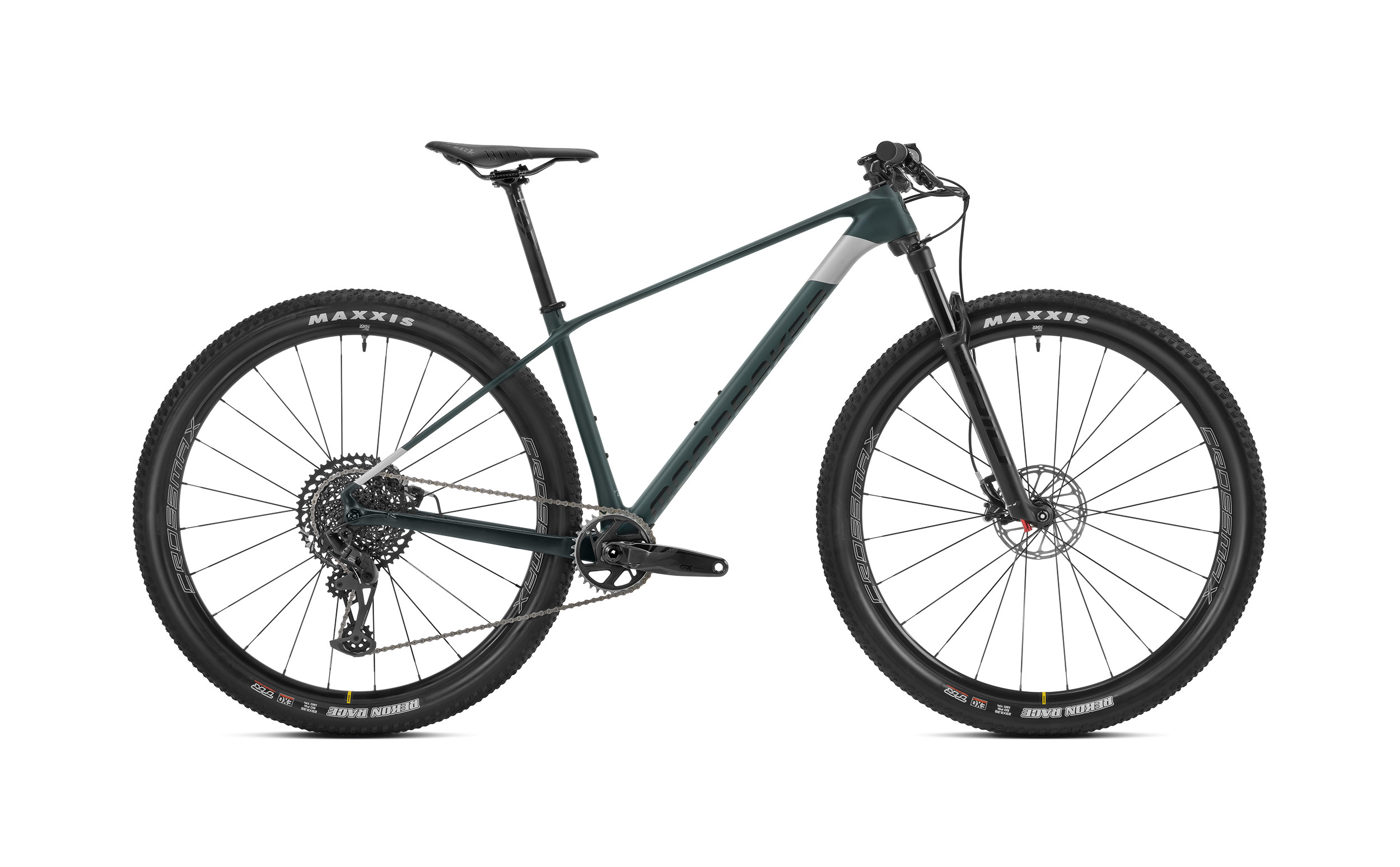 Mondraker Podium Carbon, translucent green carbon/racing silver 2023