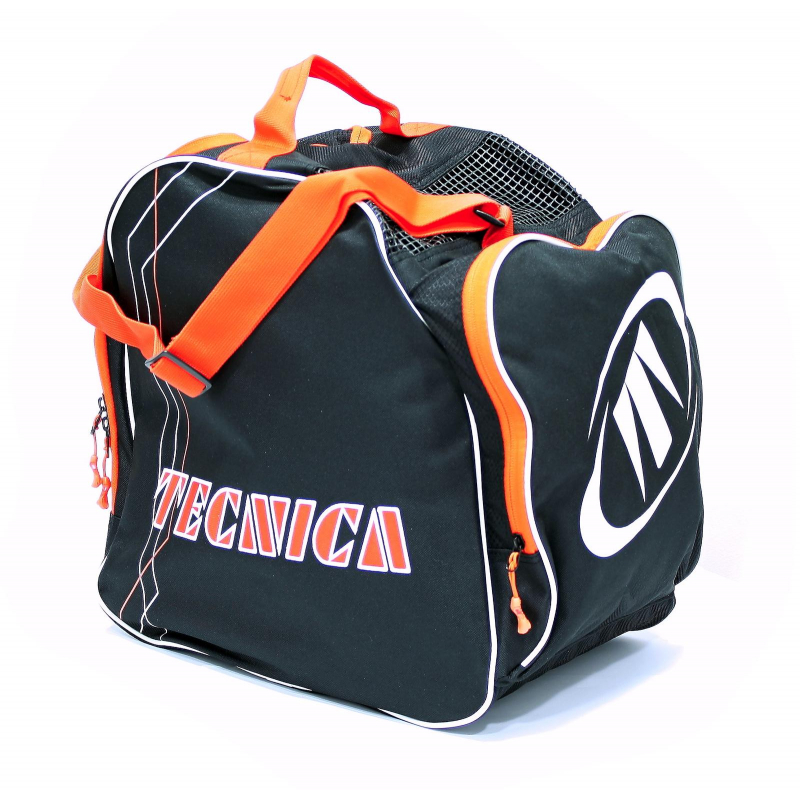 TECNICA Skiboot bag Premium, black/orange