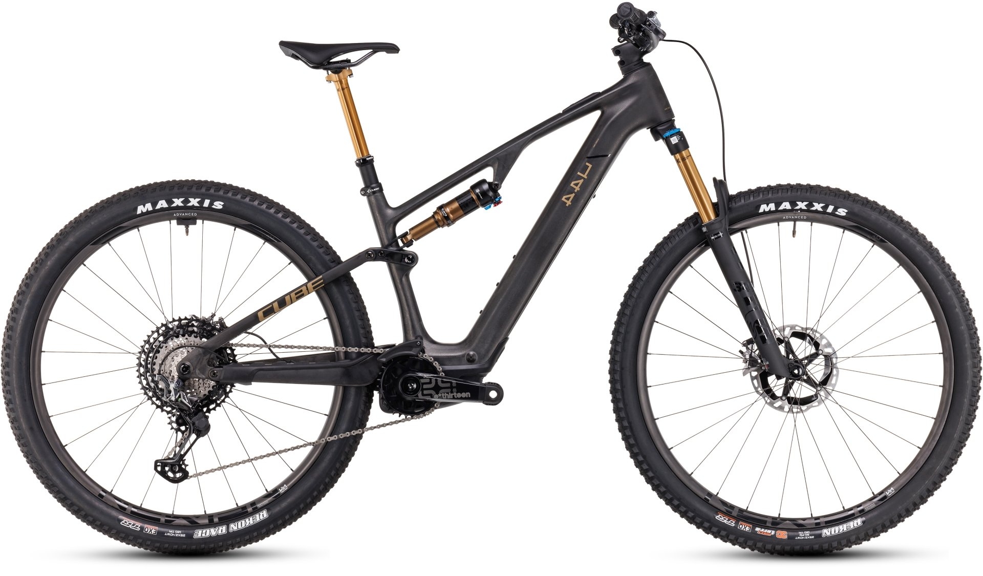 CUBE AMS Hybrid ONE44 C:68X SLT 400X 29 carbon´n´golddust 2025 L testbike